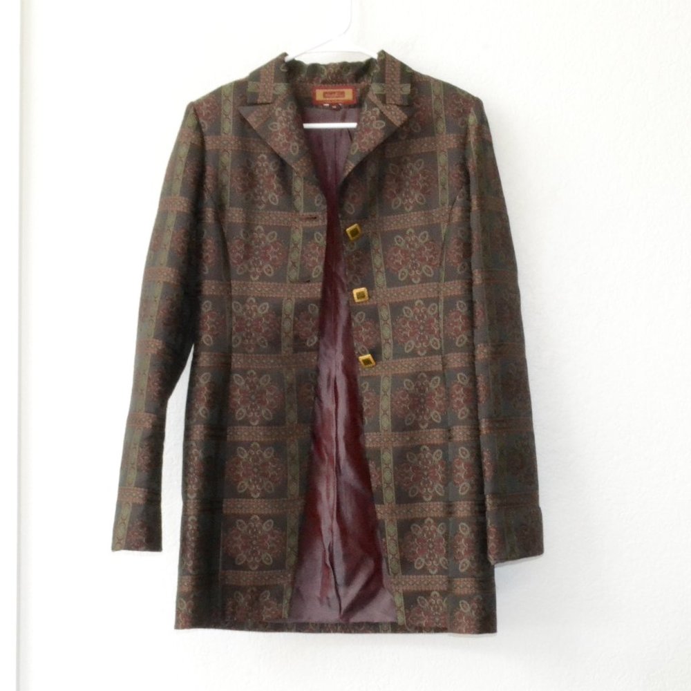 Renato Nucci Stunning Designer Blazer Vintage Women’s Size 38